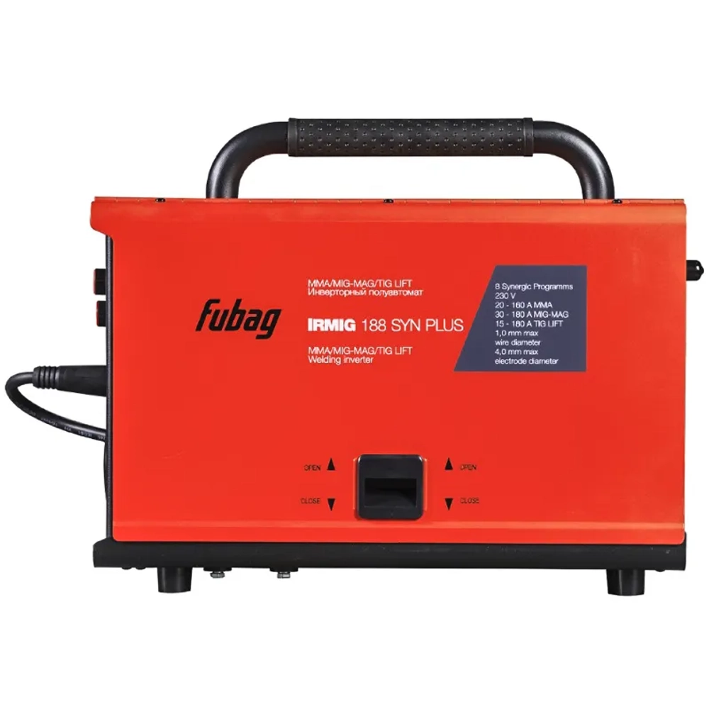 FUBAG IRMIG 188 SYN PLUS сварочный полуавтомат инверторный с горелкой FB 250 Ergo 41380.1