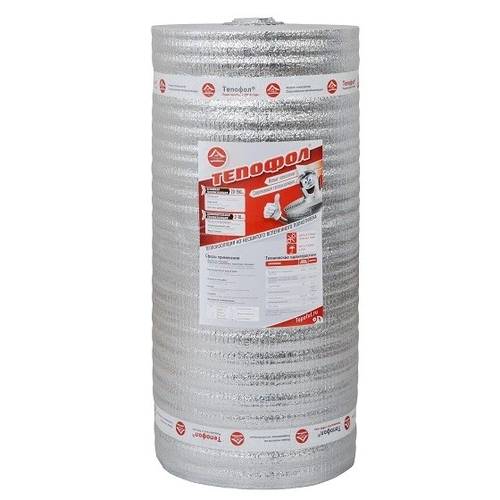 Полиэтилен вспененный Тепофол НПЭ А-03 фольгированный