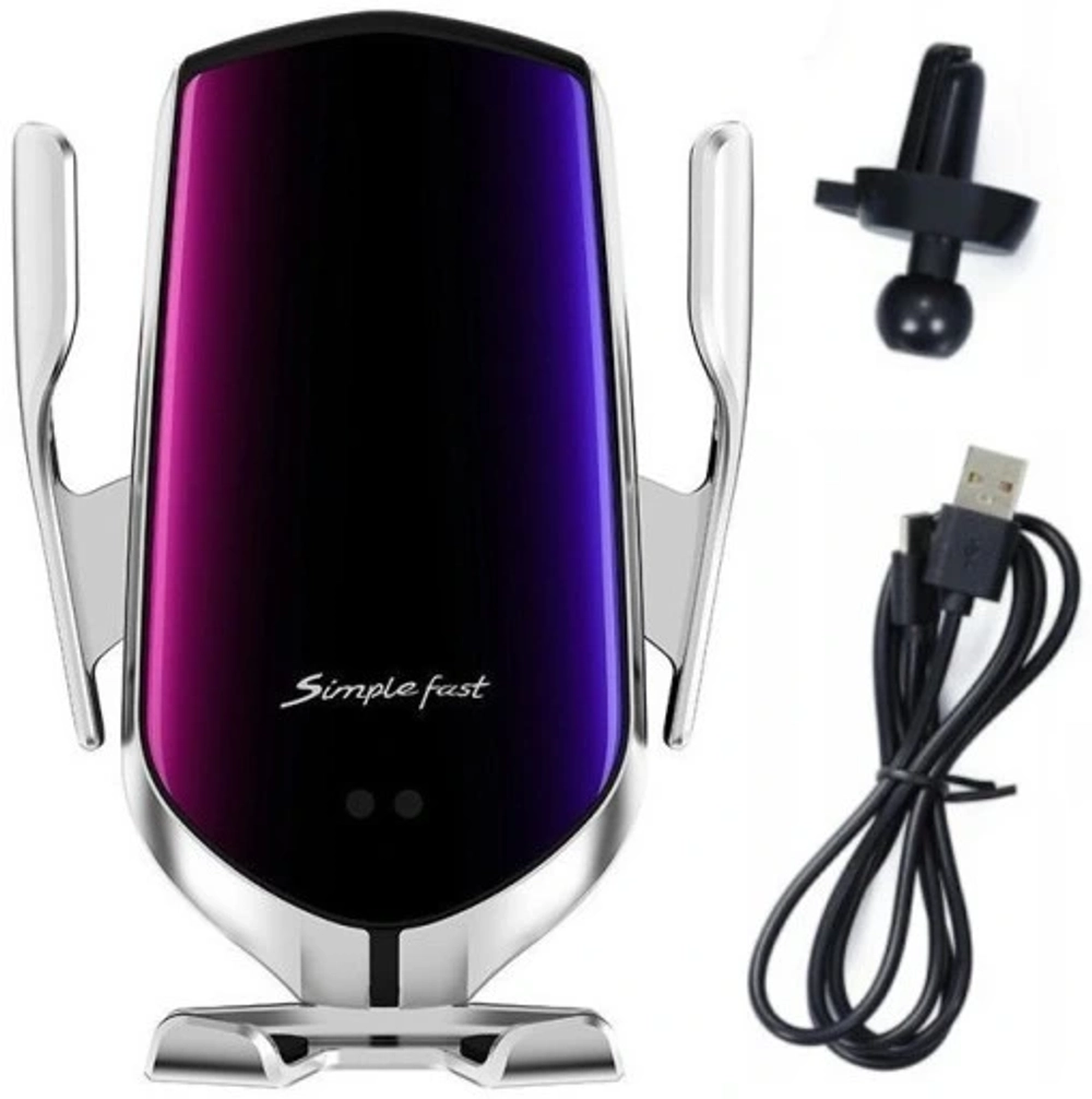 Автомобильный держатель с беспроводной зарядкой