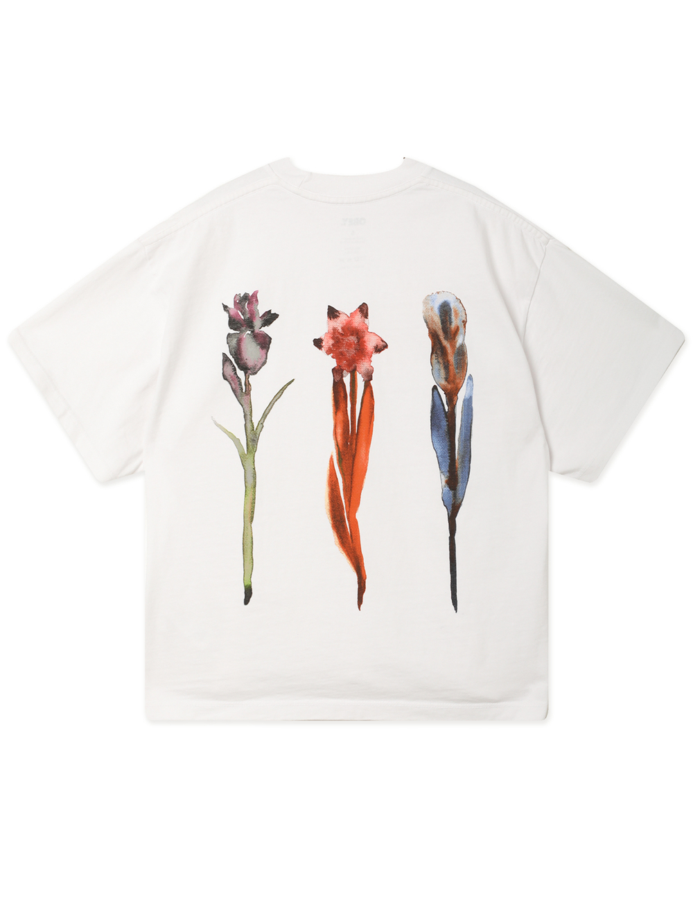 Женская Футболка Obey Water Color Flower