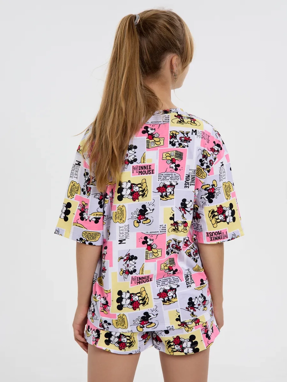 Летняя пижама с шортами для подростка