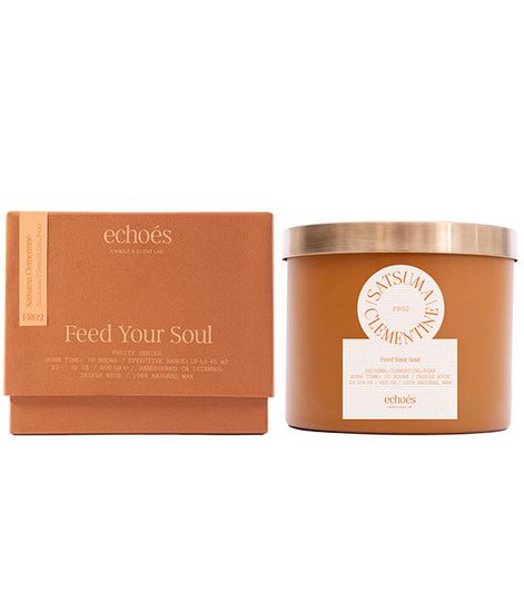 Satsuma Clementine, свеча Feed your soul collection, Echoes