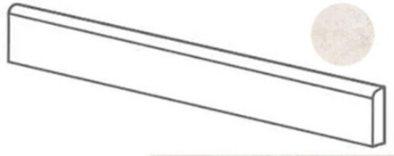 Плинтус POETRY STONE RELOADED BATT.JURA WHITE NAT R (PF60017672)