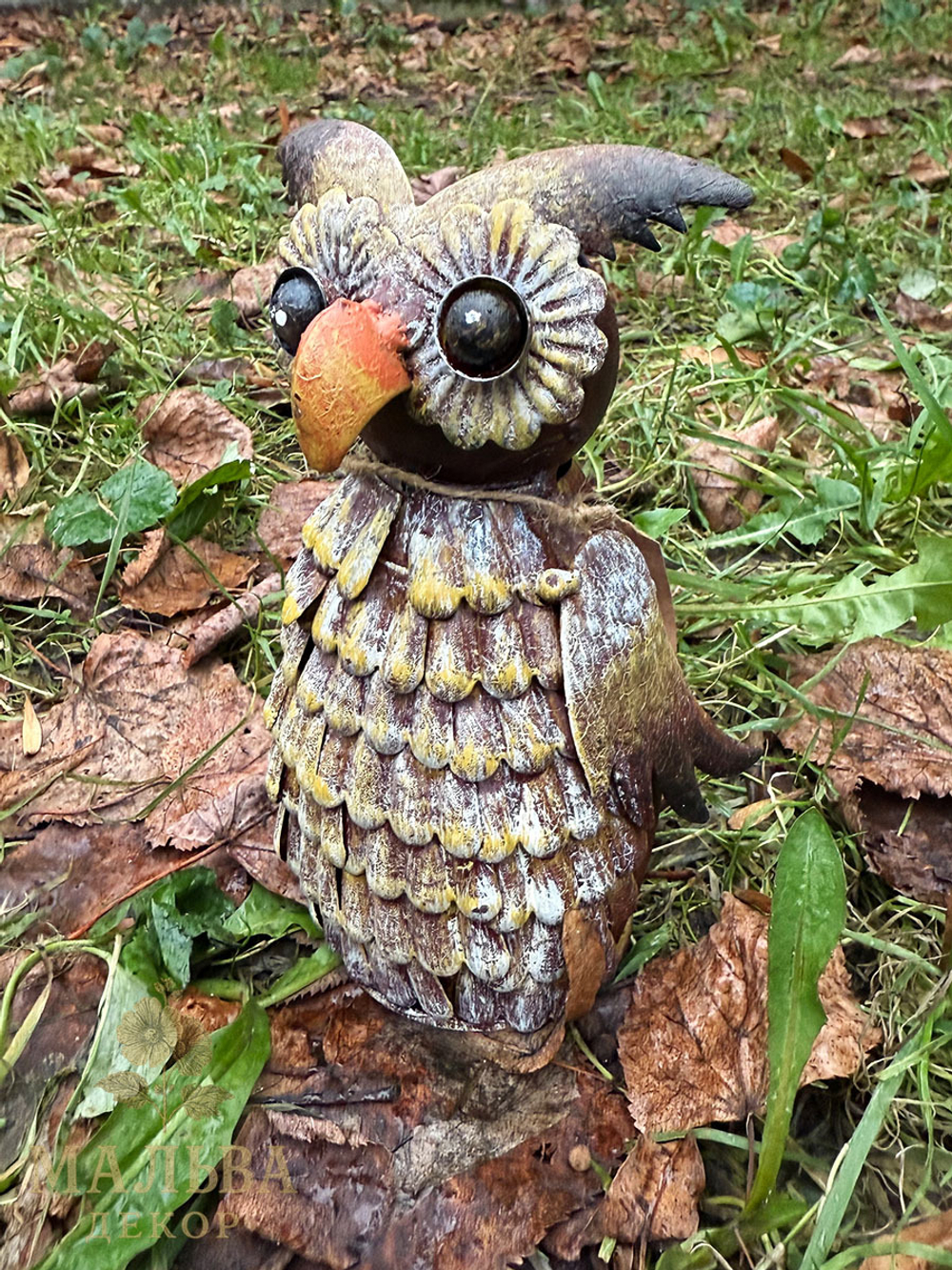 Декор "Сова" 10x11xH15,5 см