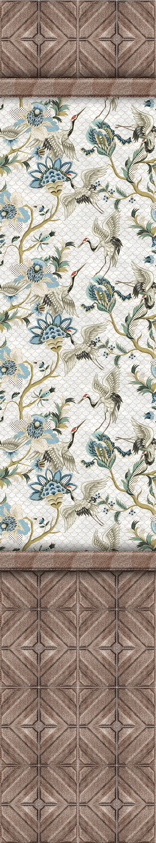 Ламинированная панель ПВХ Каравелла Шоколад 2700х250мм