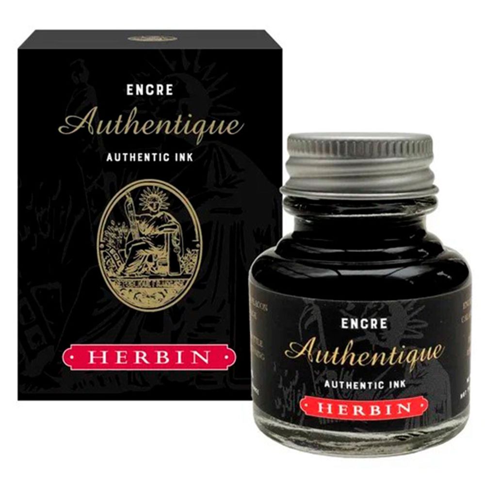 Перманентная тушь Herbin 30 мл черная (13991T)