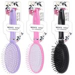 Расческа для волос массажная 23,5х6,5 см, цвета АССОРТИ MONTE VITA (МОНТЕ ВИТА), 457417