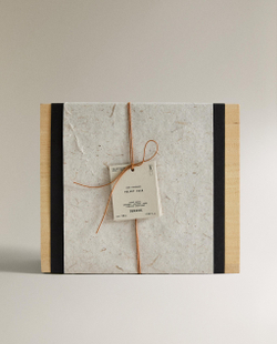 Zara Home Аромадиффузор Velvet Cuir 120 мл, тростниковые палочки микадо, аромат восточный древесный, Коричневый