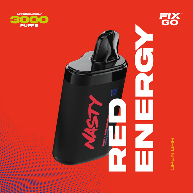 Одноразовый Pod Nasty Fix Go - Red Energy (3000 затяжек)