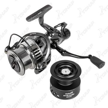 Катушка Byte carp 6000 CP 4+1 подшип + зап шпуля (HS-BC-6000-S) Helios