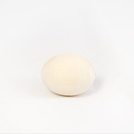 Деревянная заготовка из липы Яйцо перепелиное, высота 40 мм