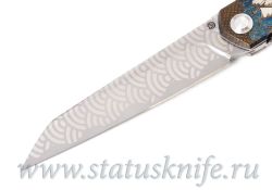 Нож Чебуркова Кори Octopus M390 Ponomarev Forgeфотография - 2