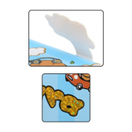 Блокнот детский Basir на магните, формат А5, серия "Капибара", переплет 7БЦ, 19*13 см, 96 листов, ассорти