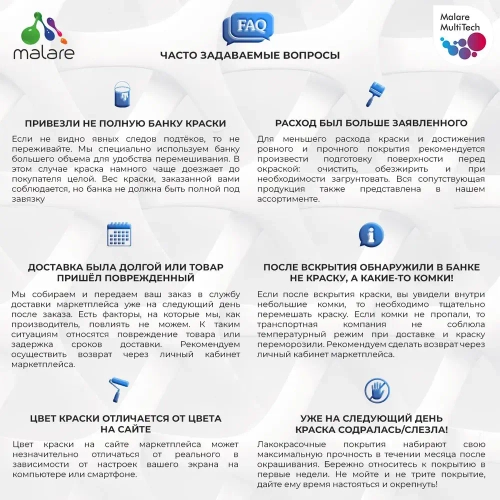 Грунт-Эмаль для пластика Malare краска для пластика/ для сайдинга, для окон и подоконников ПВХ/ для внутренних и наружных работ, быстросохнущая, матовый, белый, 0.8 кг.