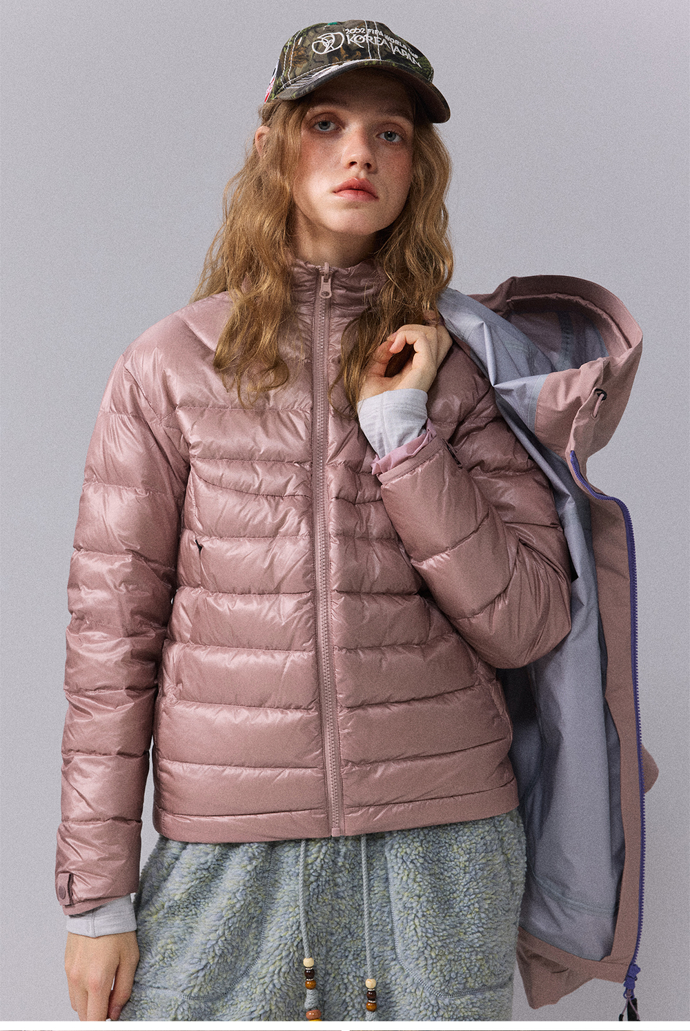 Куртка Nothomme Monterest Women's "Empty Mountain Rain" 3-in-1 C6 Waterproof Hiking Jacket with Detachable Down Vest