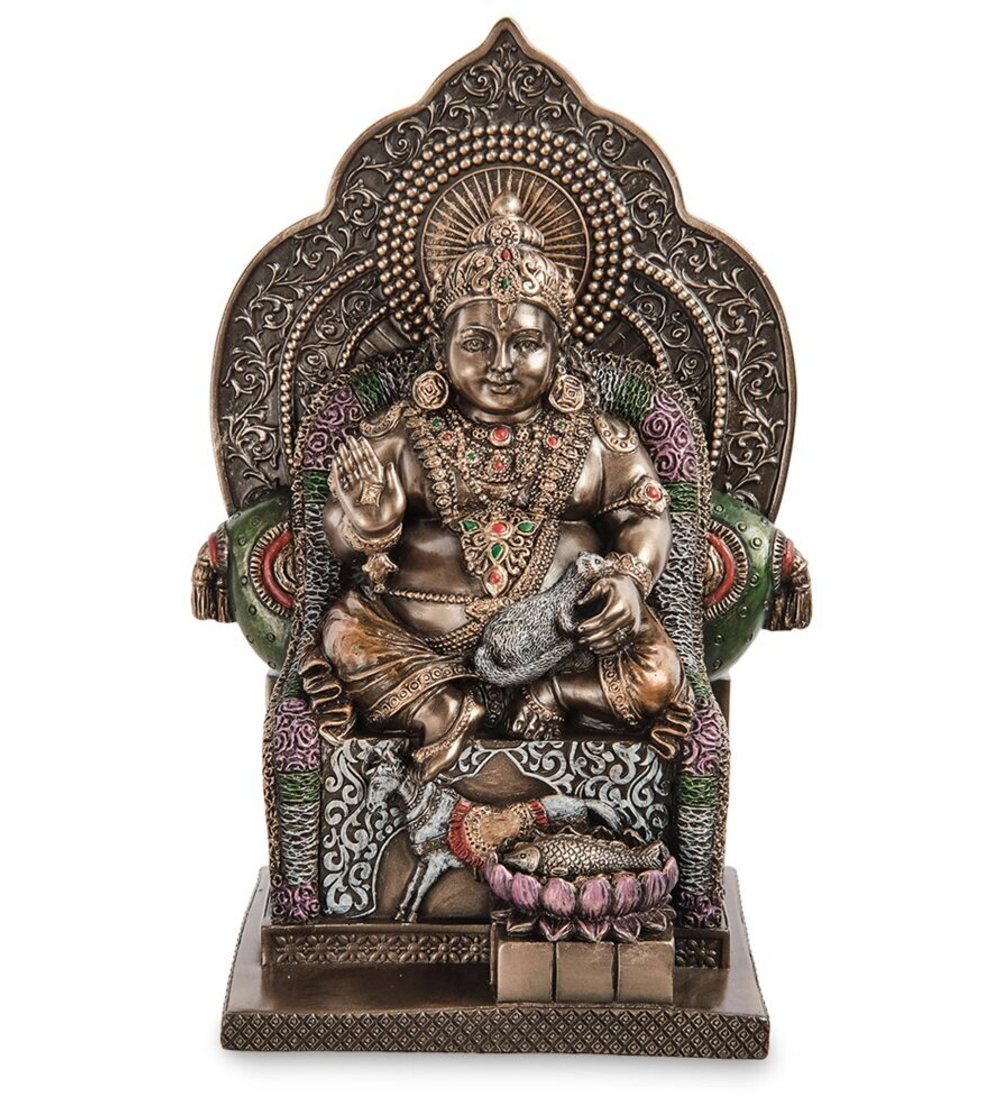 WS-1113 Статуэтка ''Кубера - индусский бог богатства''
