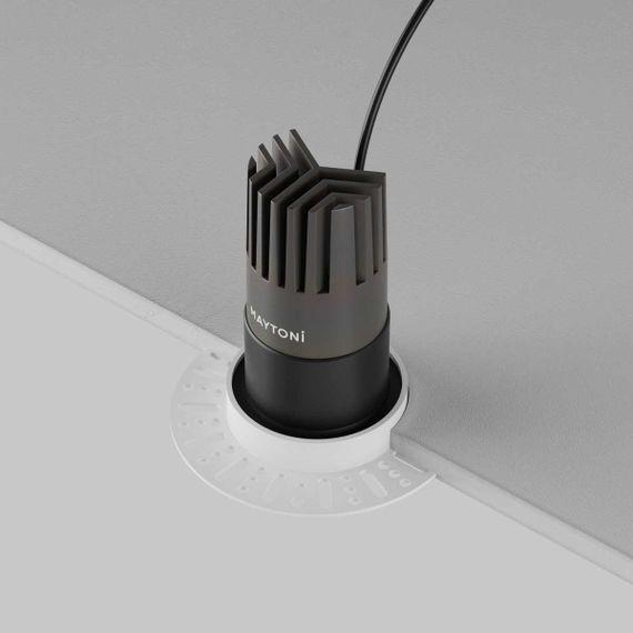 Встраиваемый светильник Maytoni Technical Downlight Dip DL120-10W-3K-TRS-B
