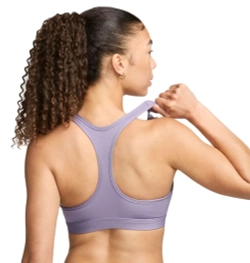 Теннисный бюстгальтер Nike Swoosh Light Support Non-Padded Sports - daybreak/white