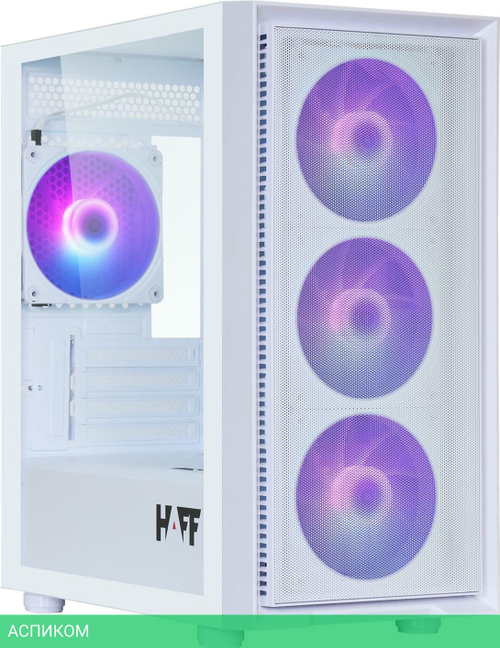 Корпус HAFF Flash MATX без БП White