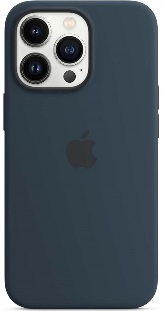 Чехол силиконовый для IPhone 13 Pro Abyss Blue (MM2J3ZE/A)