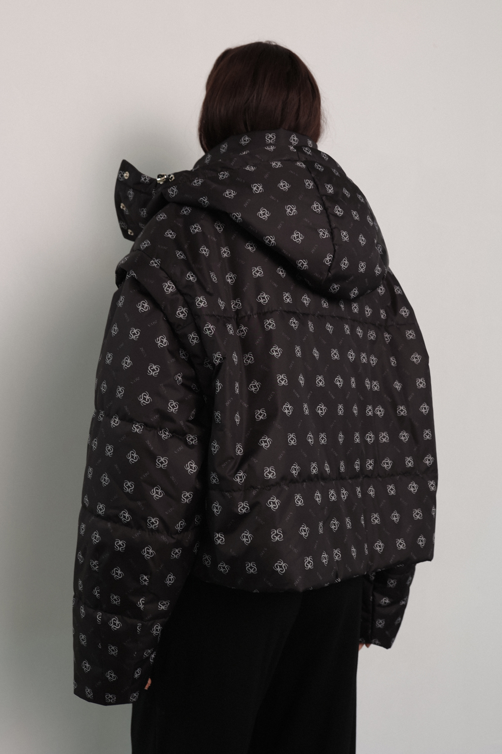 Куртка- трансформер черная