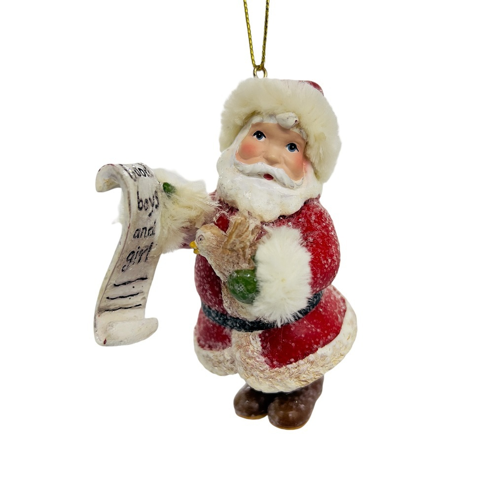 Дед Мороз в винтажном стиле 10 см