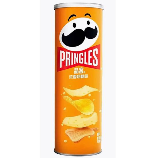 Чипсы Pringles Strong Cheese со вкусом сыра, 110 г (Китай)