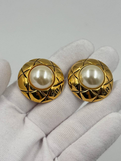 Клипсы с «жемчугом» Sonia Rykiel