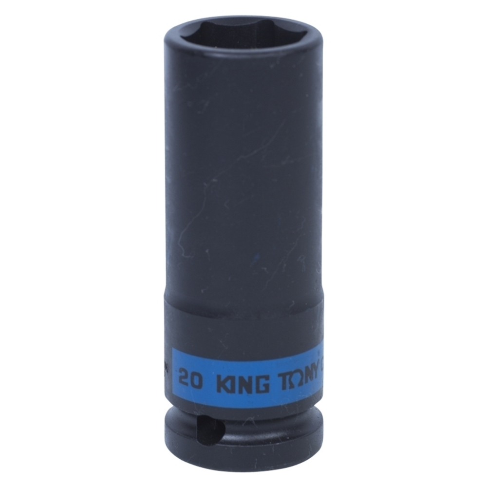 KING TONY (443520M) Головка торцевая ударная глубокая шестигранная 1/2", 20 мм