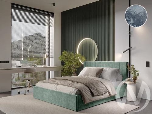 Кровать 1;6 КР-18 Хлоя (стальной)