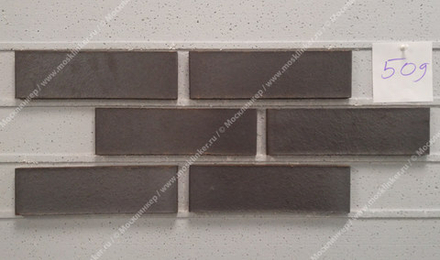 Feldhaus Klinker - R509NF14, Galena Geo Ferrum Liso, 240x14x71 - Клинкерная плитка для фасада и внутренней отделки