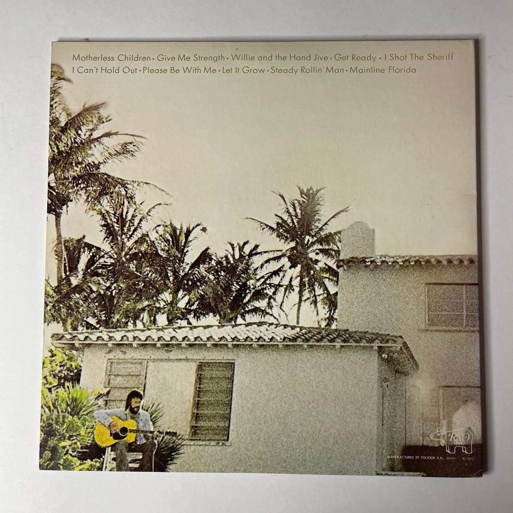 Винтажная виниловая пластинка LP Eric Clapton 461 Ocean Boulevard (Japan 1974) (Obi) I Shot The Sheriff