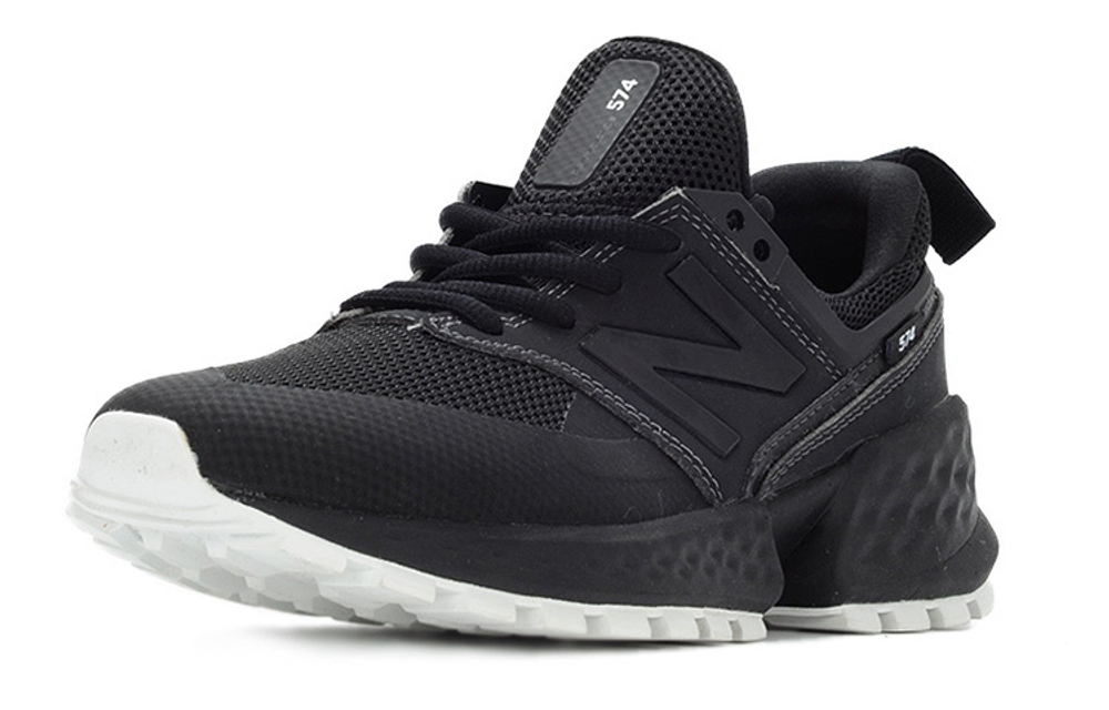 New balance 574 sport all black hot sale