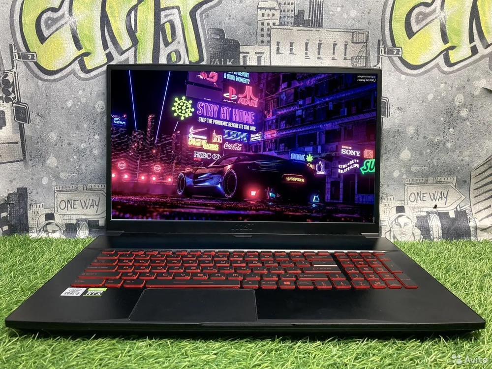 MSI 17" FHD144HZ/i5/8GB/RTX3050Ti/HDD1TB/SSD256