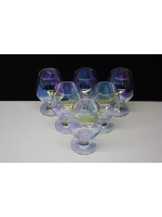 Бокалы для коньяка и бренди 6 шт 250 мл" Радужная коллекция"