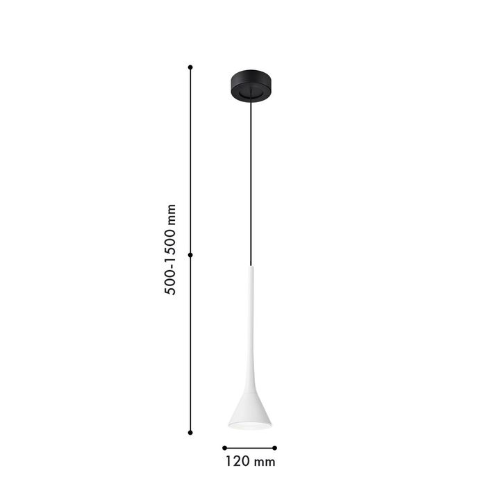 Подвесной светодиодный светильник Favourite Klokken 4407-1P