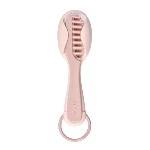 Расческа и щетка Beaba Comb and Brush Old Pink