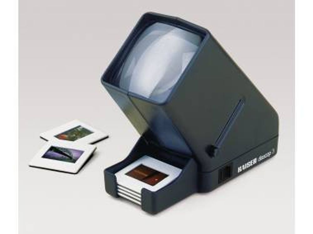 KAISER Slide Viewer Diascop 3 w/E10 lamp Диаскоп для просмотра слайдов