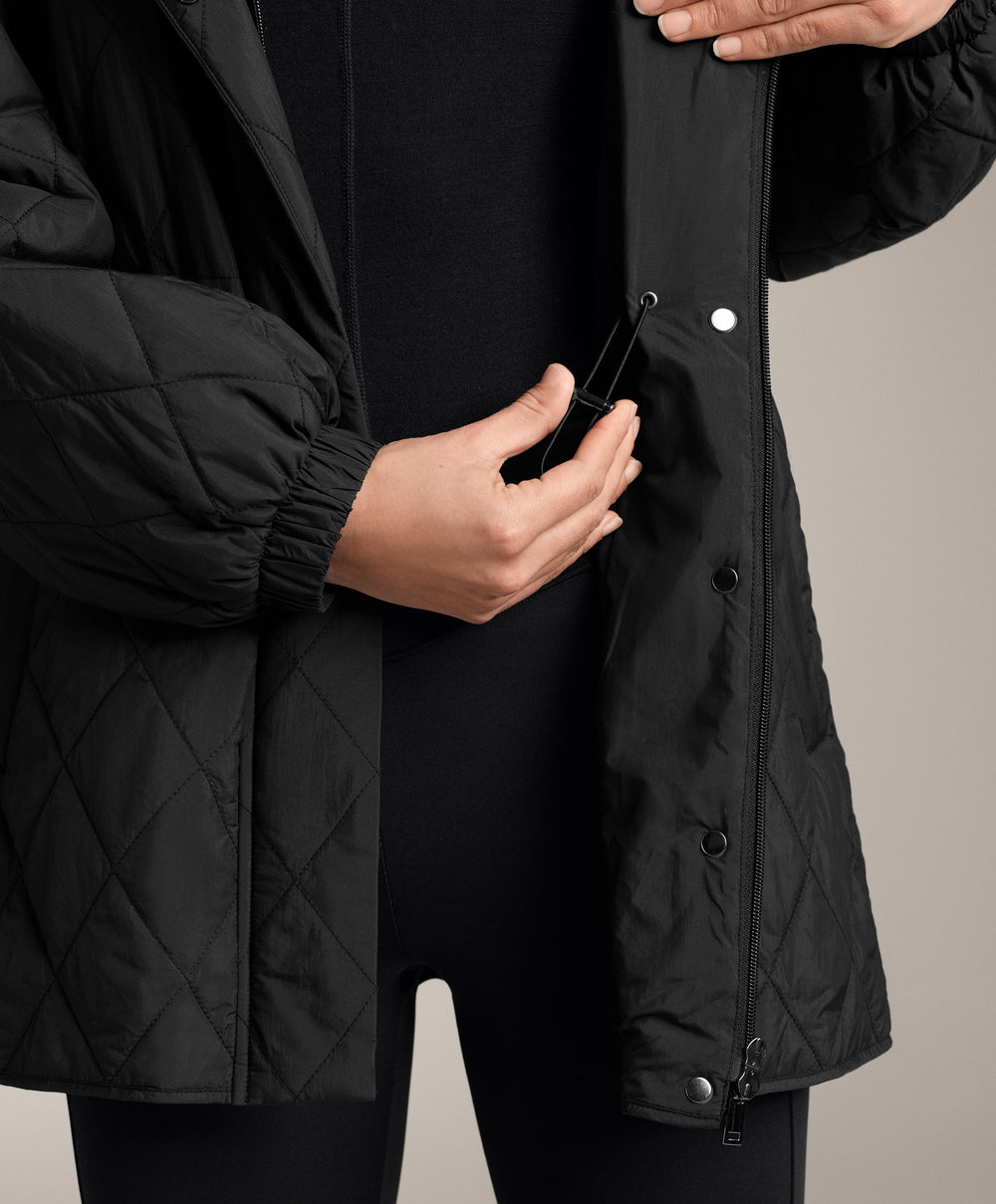 Oysho Куртка с наполнителем FELLEX® с AEROGEL, черный