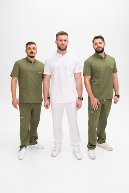 Рубашка поло скошенная Декстер Де Шон