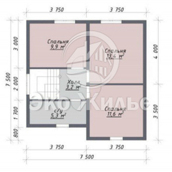 Проект Дом Лондон Д-100 кв. м К-86