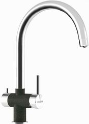 Смеситель SCHOCK Ares, Cristalite сталь/оникс