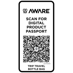 Trip Aware™ дорожная сумка для бутылок из переработанного материала объемом 2 л