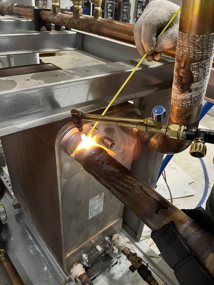 Ремонт чиллеров и другого холодильного оборудования