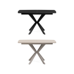 Стол стеклянный Woodville Палу 130(170)х80х76 черный