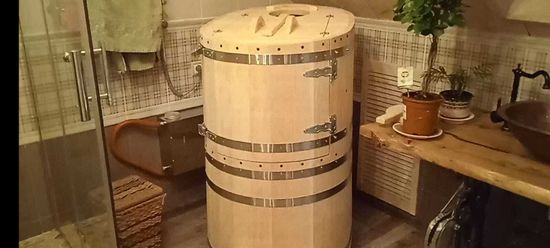 Комплект "БИЗНЕС ПРЕМИУМ" (кедровая бочка с парогенератором)