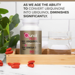 Qunol, Плюс убихинол и омега-3, 200 мг + 250 мг, 90 мягких таблеток