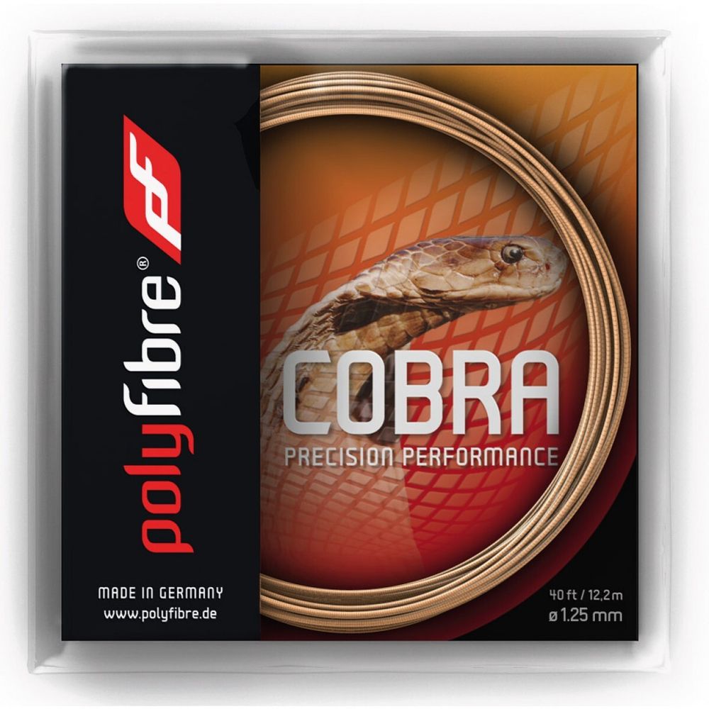 Струны теннисные Polyfibre Cobra (12,2 m) - brown
