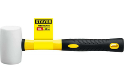 Белая резиновая киянка STAYER 230 г 20533-230