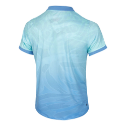 Мужское теннисное поло BIDI BADU Colortwist Polo Men - Turquoise, Blue
